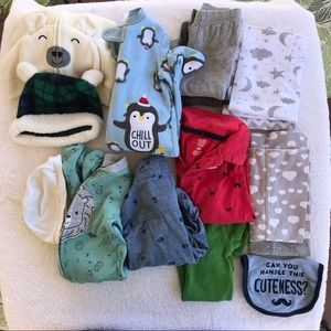 Baby boy size 0-3 months clothing